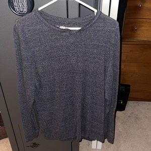 Black/Grey urban pipeline long sleeve shirt